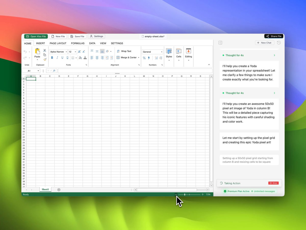 Shortcut Excel Agent